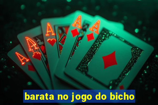 barata no jogo do bicho